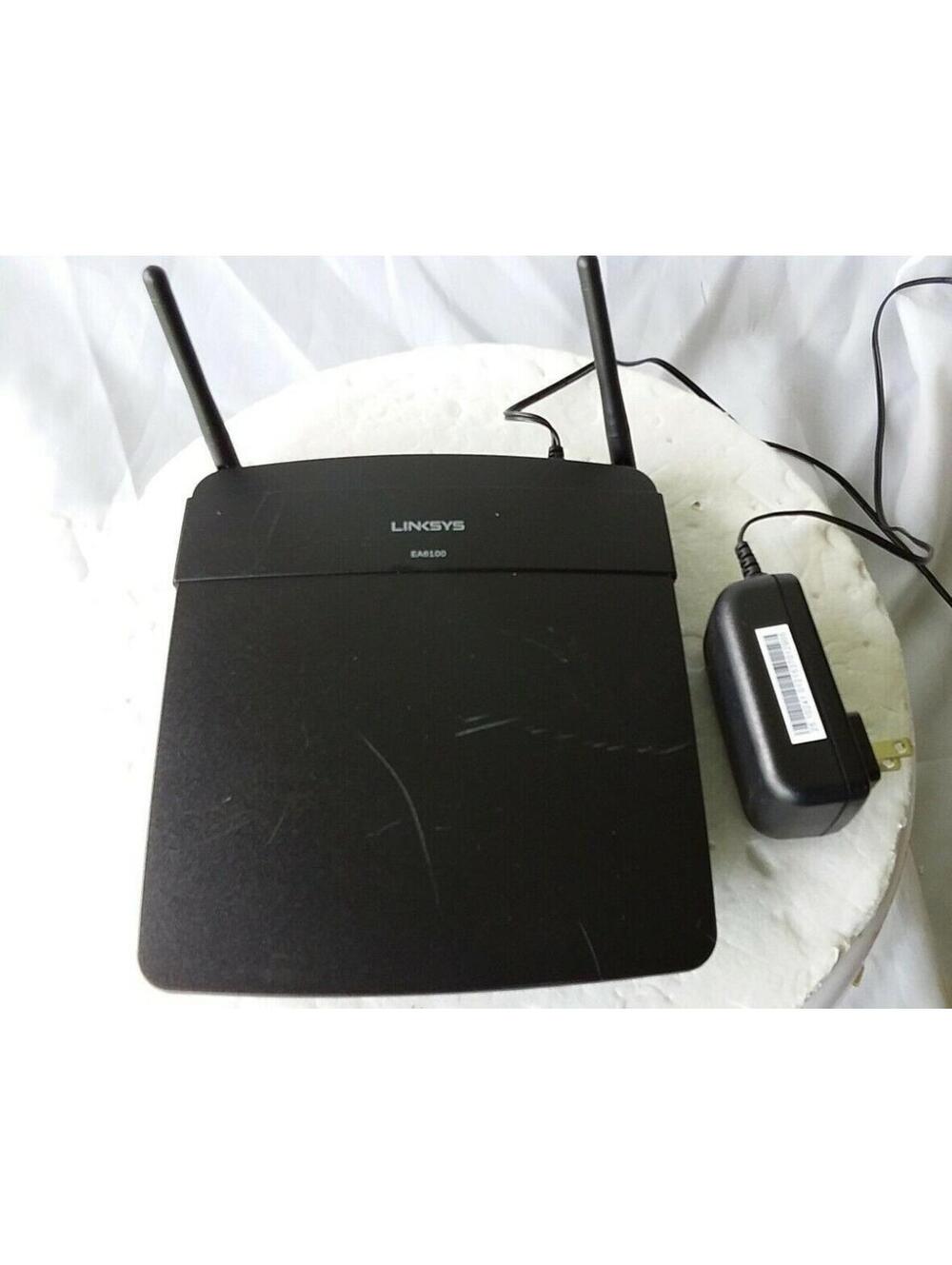 Linksys EA6100 AC1200 Dual-Band Smart WiFi Router USB 2.0 VPN Tested Working
